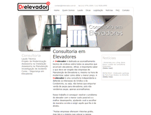 Tablet Screenshot of drelevador.com.br